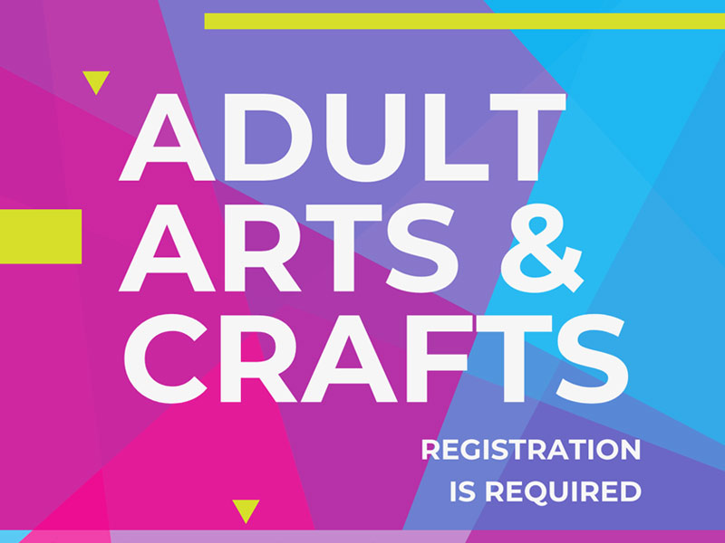 Adult Arts & Crafts slide