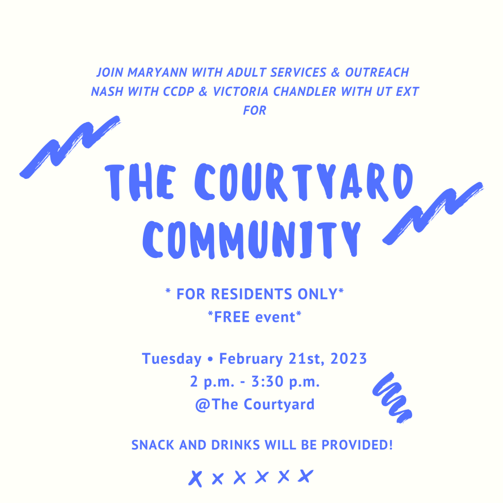 The Courtyard Community ElizabethtonCarter County Public Library