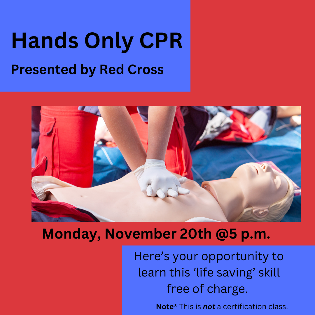 Hands Only CPR - Elizabethton-Carter County Public Library